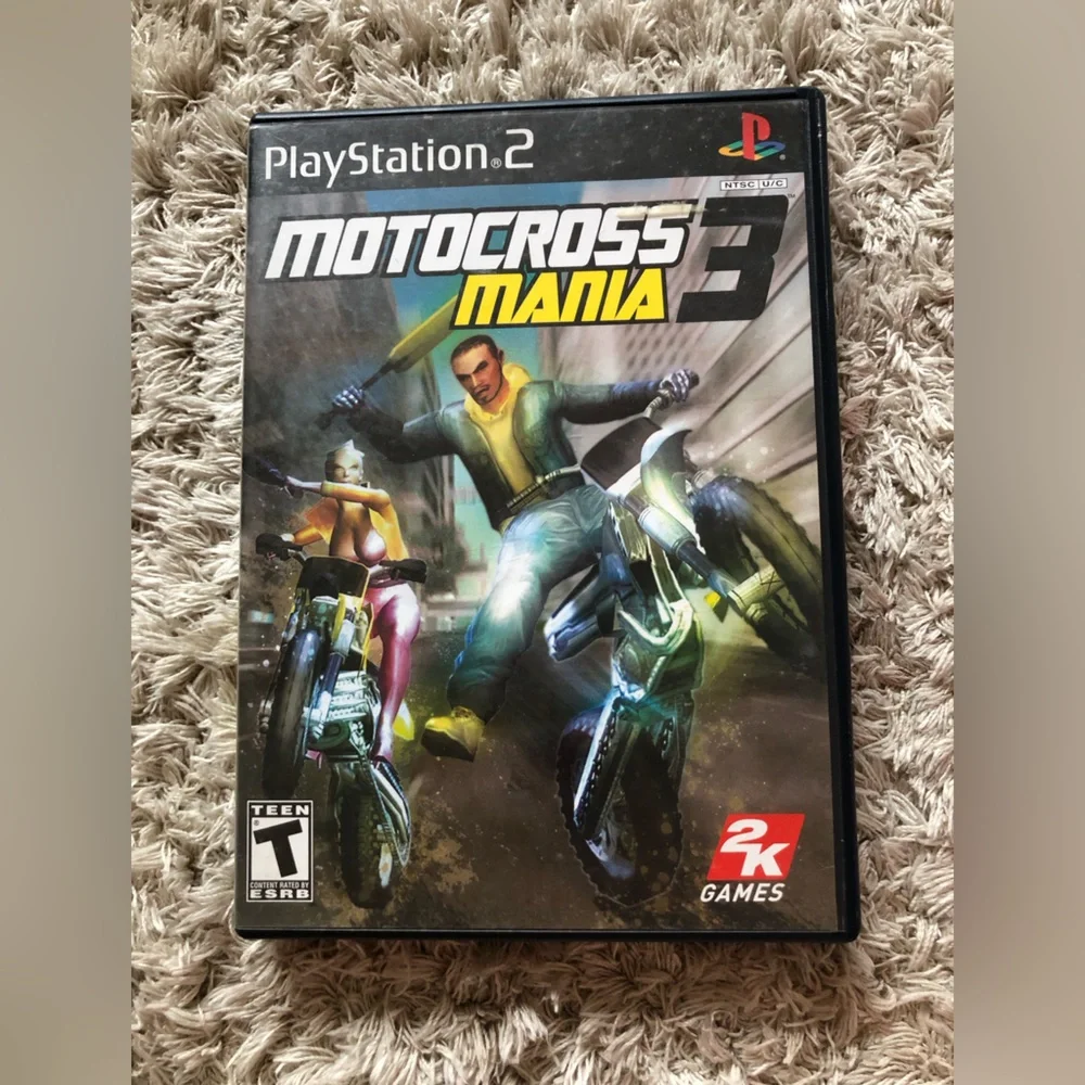 PlayStation 2 Motocross Mania 3 - Black Cover